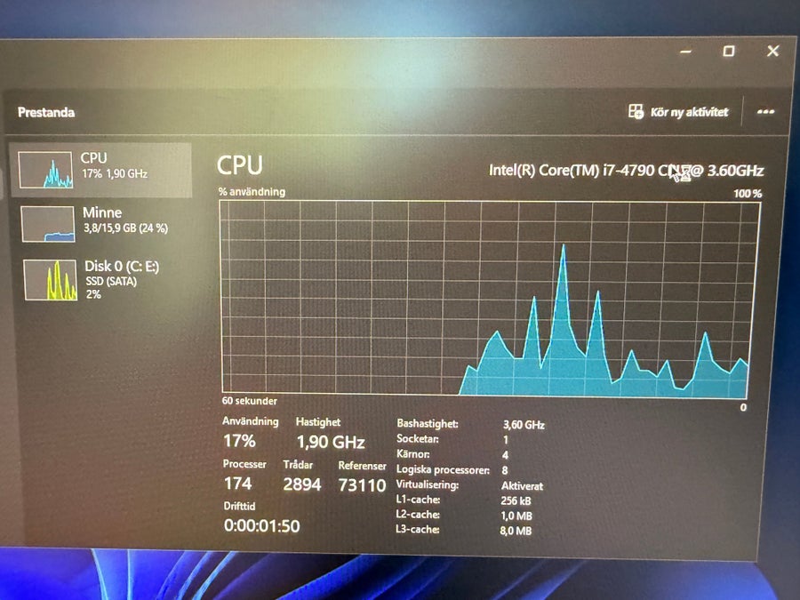 Dell Optiplex 3020 SFF - Intel Core i7-4790, 16.. | Köp på Tradera