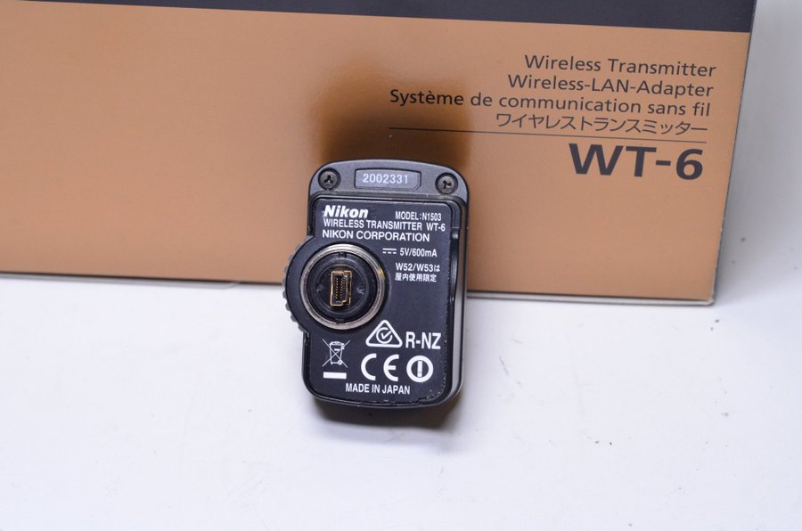 Wt Nikon Transmitter 中古】 ニコン ワイヤレストランスミッター WT-6