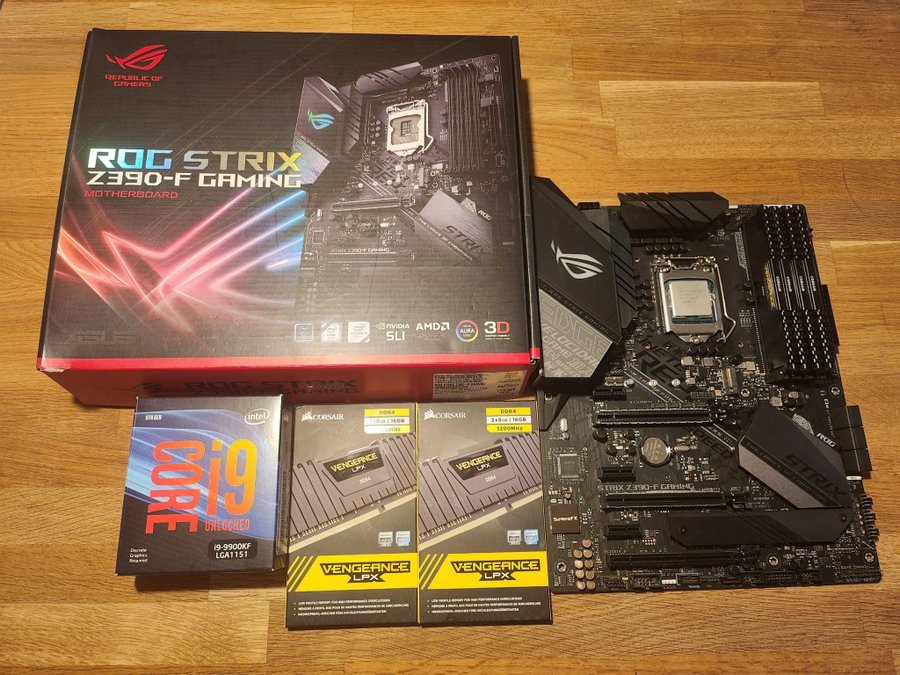 Se produkter som liknar ASUS ROG STRIX Z390-F GAMING,.. på Tradera