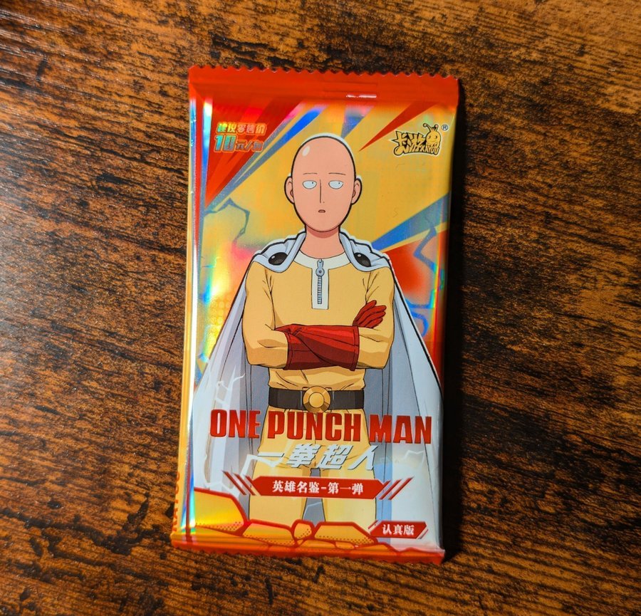 Booster Box One Punch Man Doujin Wave 1  Juego De Cartas Coleccionables  Kayou, 90 Cartas, Idioma