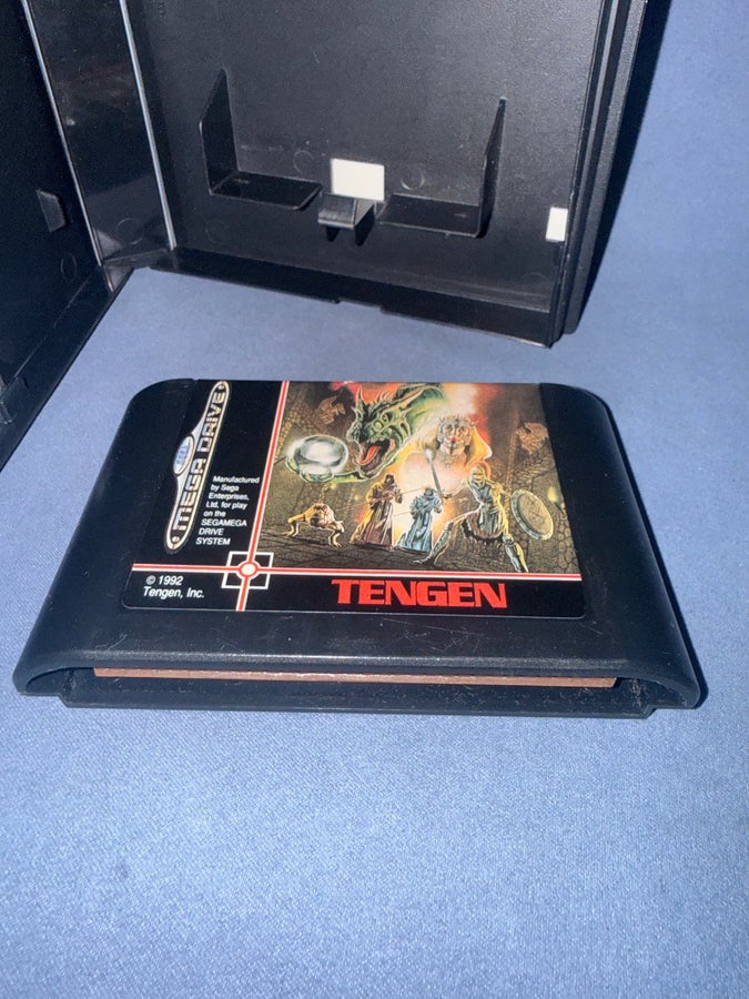 Jeu Vidéo Dragon's Fury Pour Sega Megadrive - Version Originale PAL, état Correct