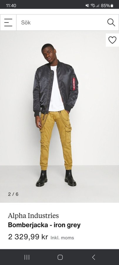 Alpha industries bomberjacka hotsell
