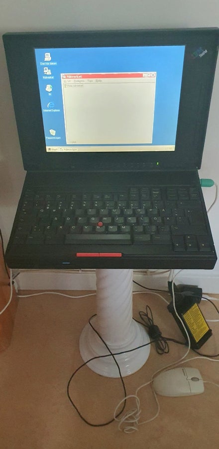 Retro / Vintage • IBM ThinkPad 755C • Windows 95 | Köp på Tradera