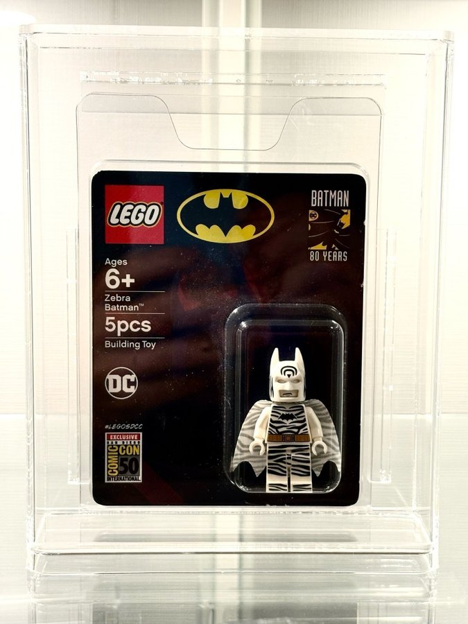LEGO Batman Zebra Minifigur S. Kop fran Volymprylen pa Tradera 650185225