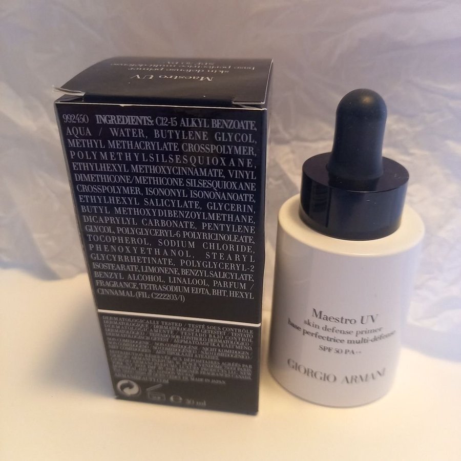 Giorgio Armani Primer Maestro UV spf 50 K p p Tradera 625349982