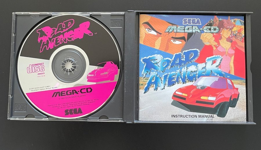 Road Avenger - Sega Mega-CD PAL CIB | Köp på Tradera (703815128)