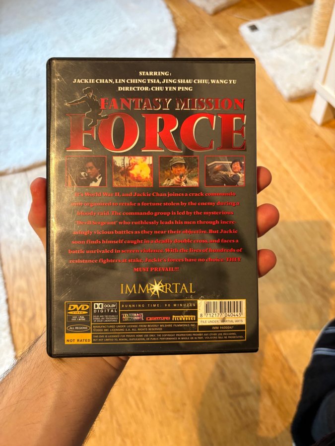 Fantasy Mission Force Jackie Chan DVD Köp på Tradera (697063437)