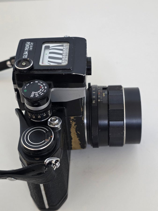 Asahi Pentax SV Super-Takumar 55mm f/1.8 med Pe.. | Köp på Tradera
