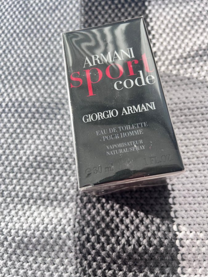 Armani code sport discontinued sale