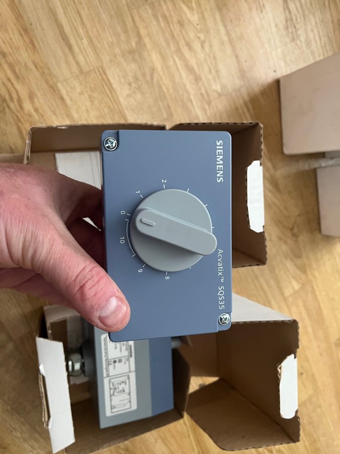 Siemens Acvatix SKD62 sähköhydraulinen toimimoottori - Oy