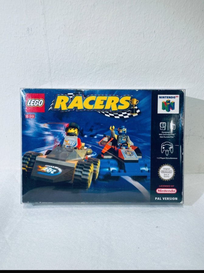 Cover Lego Racer 64 LEGO Racers (Nintendo 64) N64 New! Case Fresh!