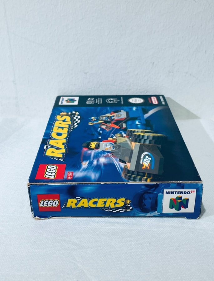 Se produkter, der ligner Lego Racers Nintendo 64 på Tradera
