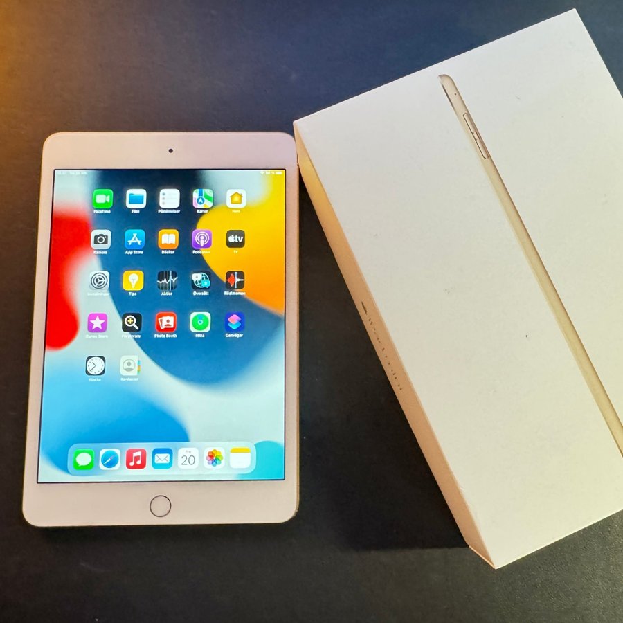 Apple iPad mini 4 Wi-Fi, Gold, 64GB, Modell A1538 | Köp på Tradera