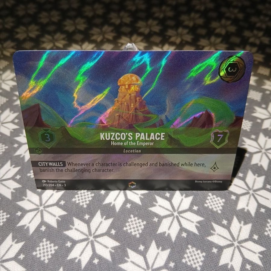 Lorcana Kuzco's Palace 213/204 PSA10