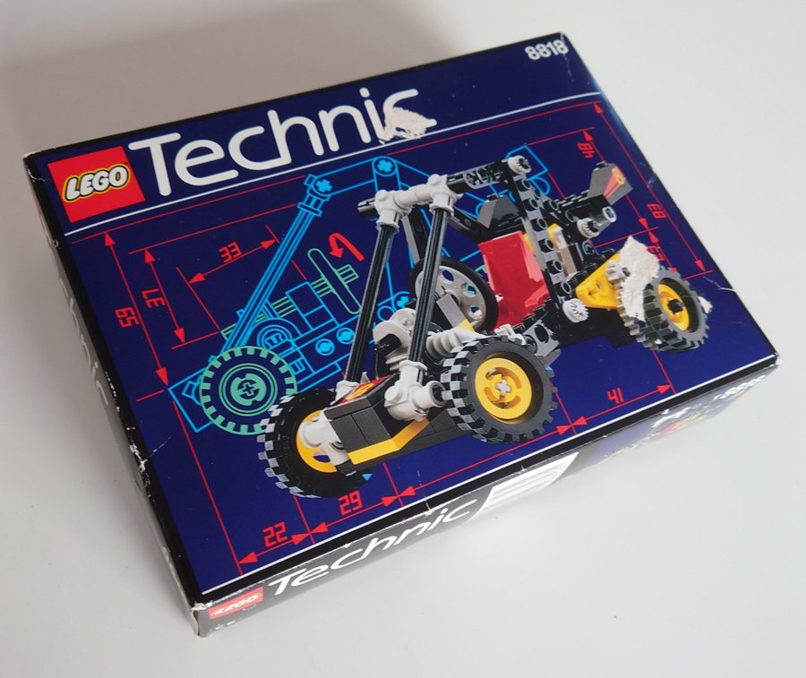Ny Ooppnad Lego Technic Baja Blaster 8818 Fran 1993 Its koral