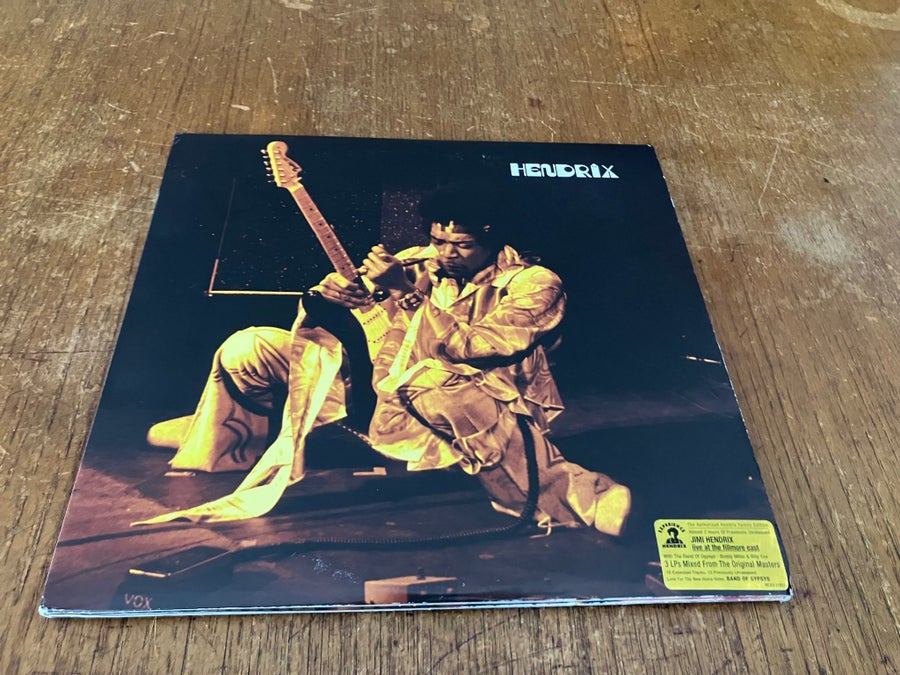 JIMI HENDRIX Live At Fillmore East 3-LP Trifold.. | Köp på Tradera