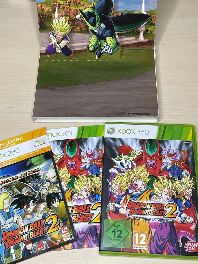 Dragon Ball Raging Blast Limited Edition Køb på Tradera