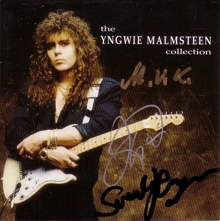 Yngwie Malmsteen-Collection / SIGNE.. | Köp från TPLrec på Tradera