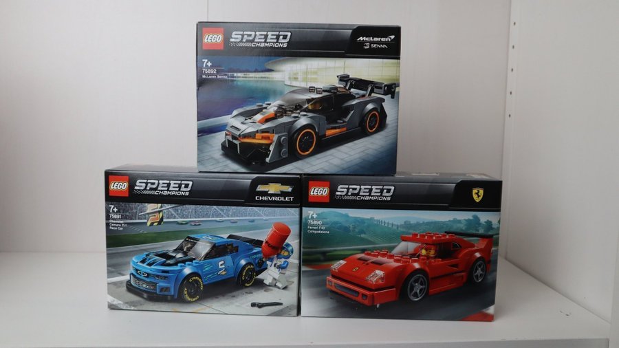 Lego Speed Champions 75890 75892 75891 Köp på Tradera