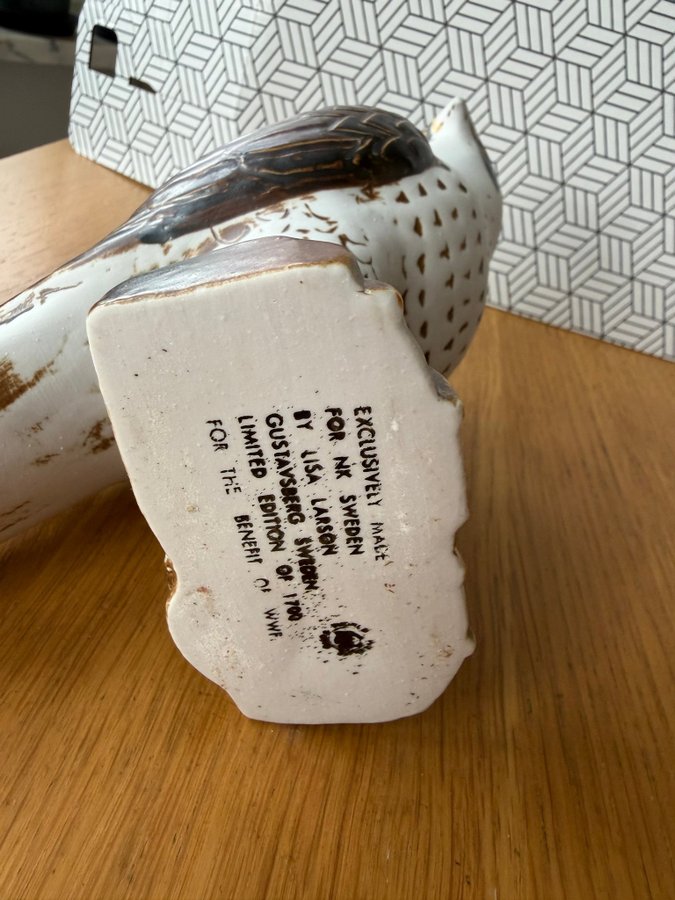 Lisa Larson - Pilgrimsfalk ur serien WWF | Köp på Tradera (717637134)