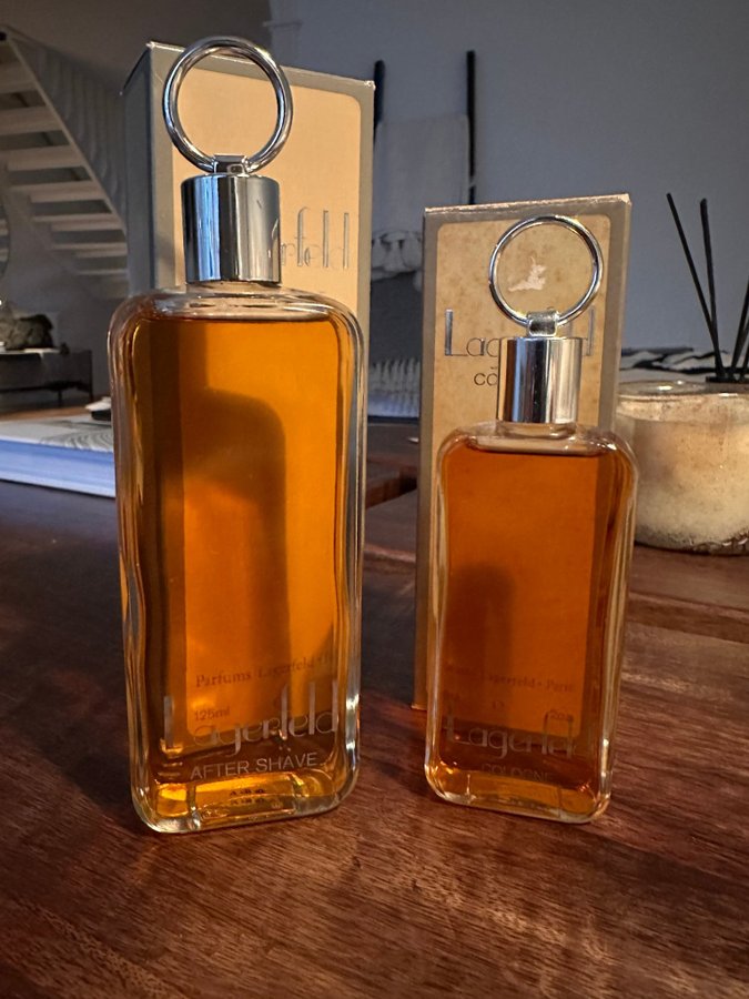 VINTAGE Lagerfeld Cologne/After shave set Köp på Tradera (698206859)