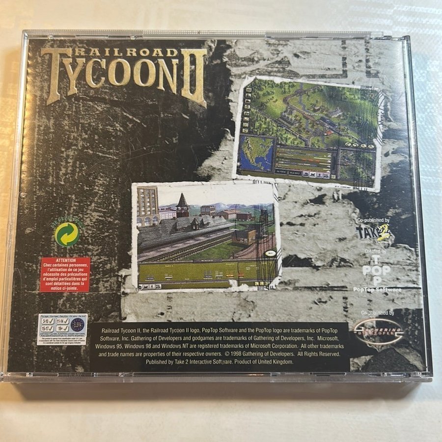 Railroad Tycoon II Gold Edition PC – Komplett –.. | Köp på (718182963