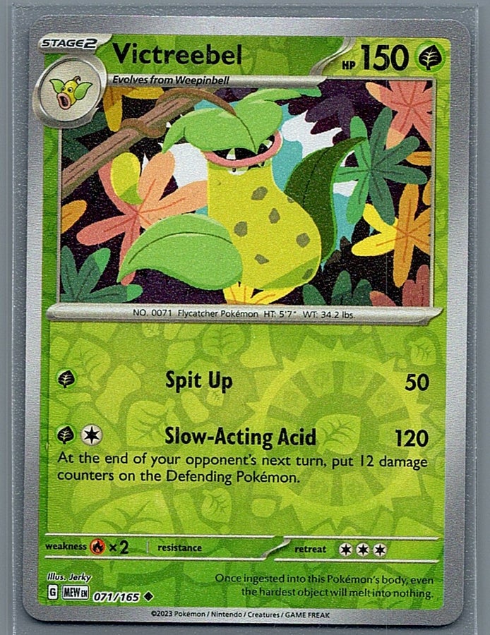 Victreebel 071/165 – Reverse Holo – 151 – Pokém.. | Köp på Tradera ...
