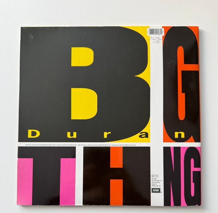 洋楽 Duran Duran - Big Thing LP BIG THINGS/DURAN DURAN/デュラン・デュラン｜ROCK / POPS / INDIE