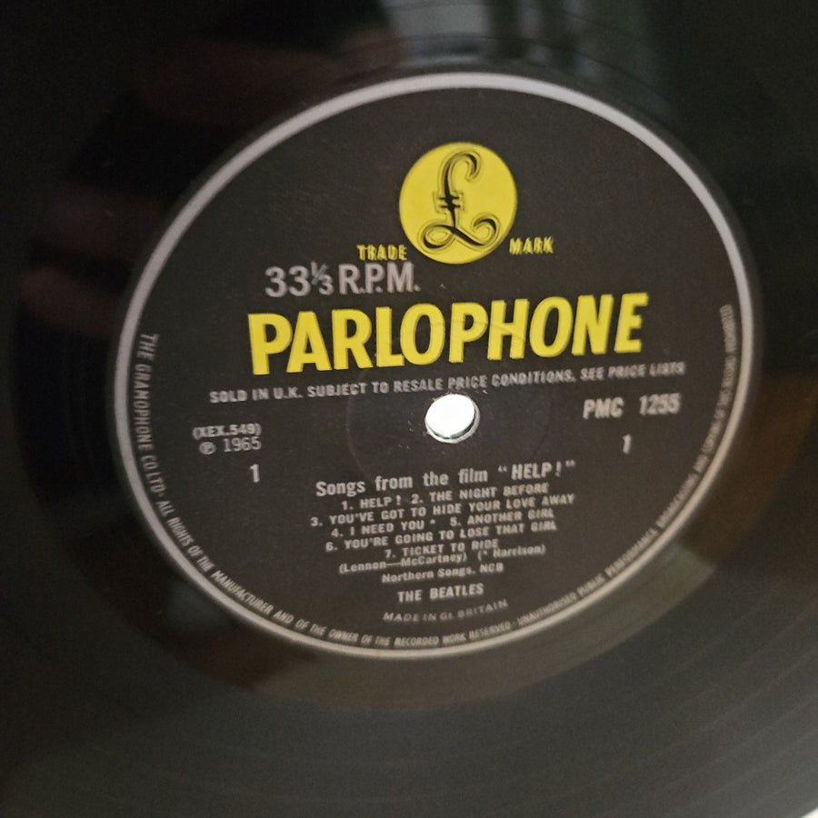 The Beatles – Help! (Vinyl LP, Mono) – UK Press.. | Köp på Tradera
