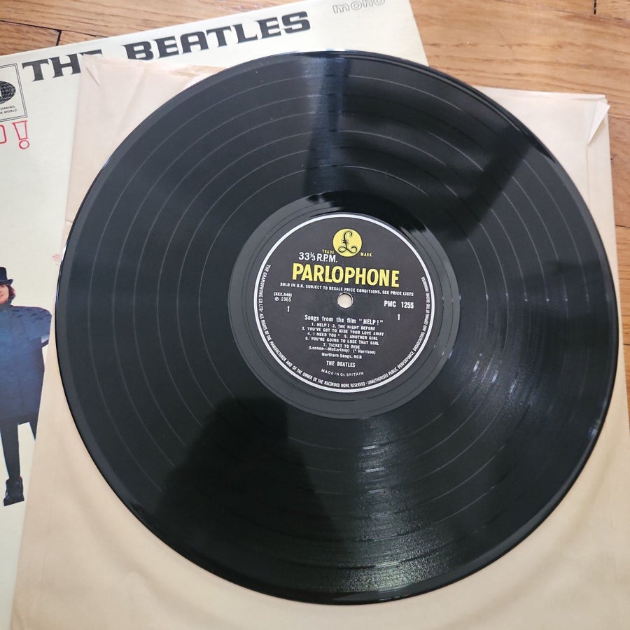 The Beatles – Help! (Vinyl LP, Mono) – UK Press.. | Köp på Tradera
