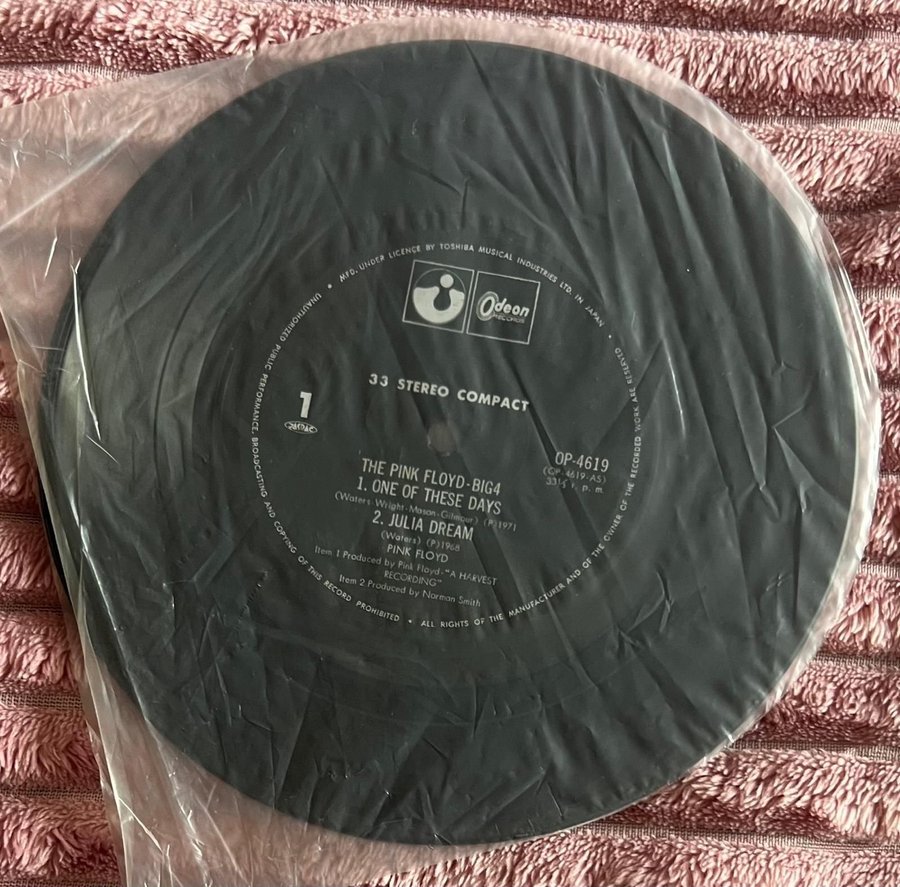 英7” Pink Floyd See Emily Play / Scarecrow DB8214 COLUMBIA /00080 PINK FLOYD:See Emily Play 2:55-Scarecrow-Germany 7