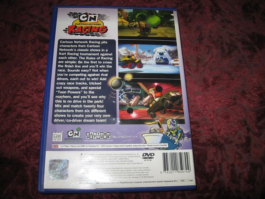 Cartoon Network Racing para Playstation 2 (2006)