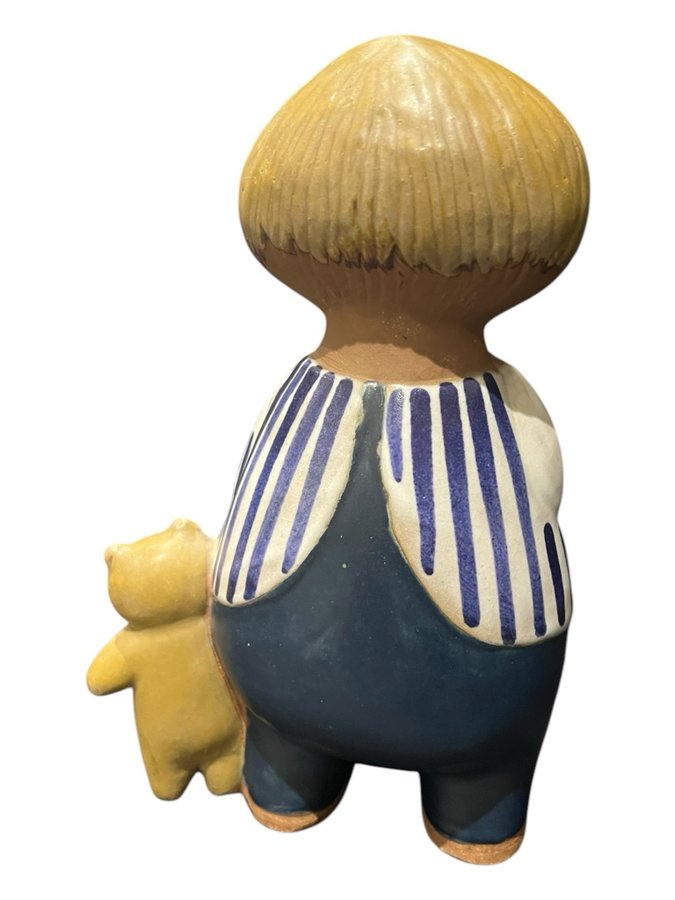 Gustavsberg LisaLarson Ungar Malin マリン Lisa Larson, Gustavsberg Sweden, Malin Boy - SOLD — Vintage