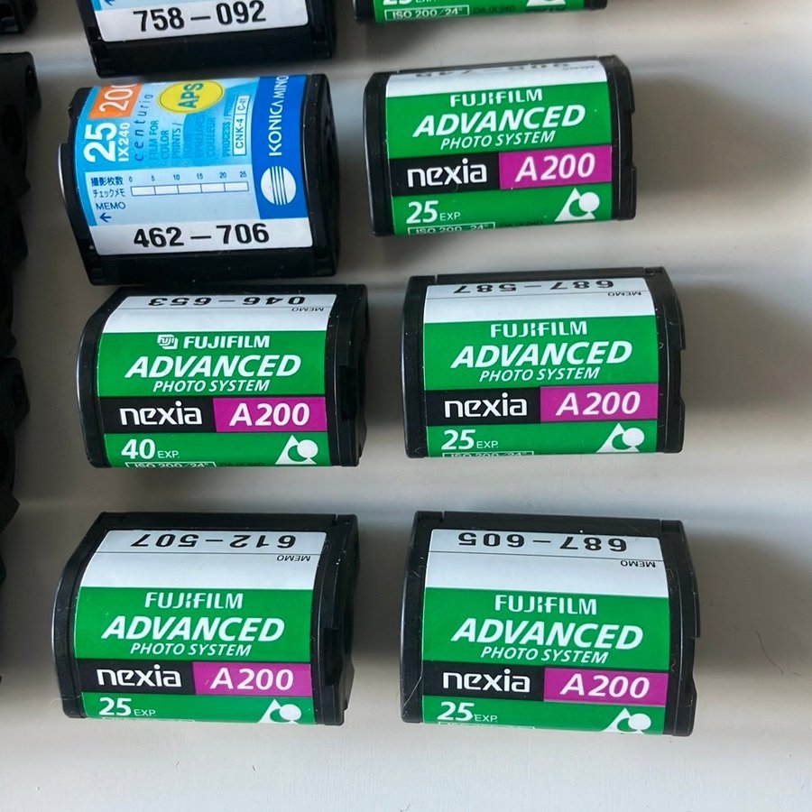 APS Film Kodak Advantix, Fujifilm Nexia A200 Köp på Tradera