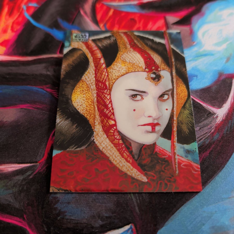 Star Wars Galaxy (Topps) - The Queen Of Naboo (.. | Köp på Tradera