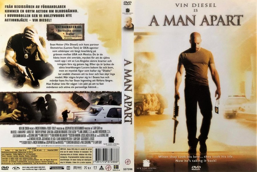A Man Apart Vin Diesel Timothy Olyphant Dv Kop Pa Tradera