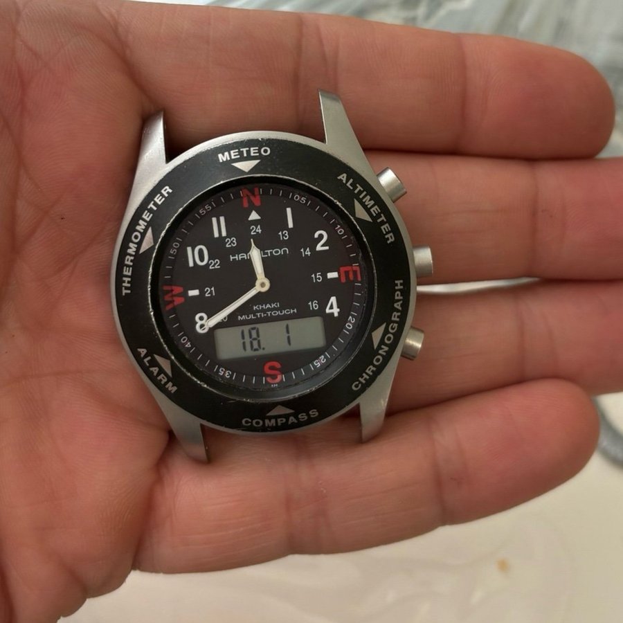 Se produkter som liknar Hamilton Khaki chronograph Mu. pa Tradera 641032828