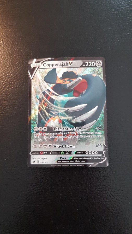 copperajah v pokemon card value Sword & Shield: Rebel Clash