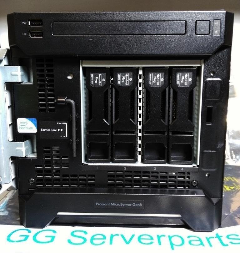 HP MicroServer Gen8 Xeon E3.. | Köp från GG-ServerParts på Tradera