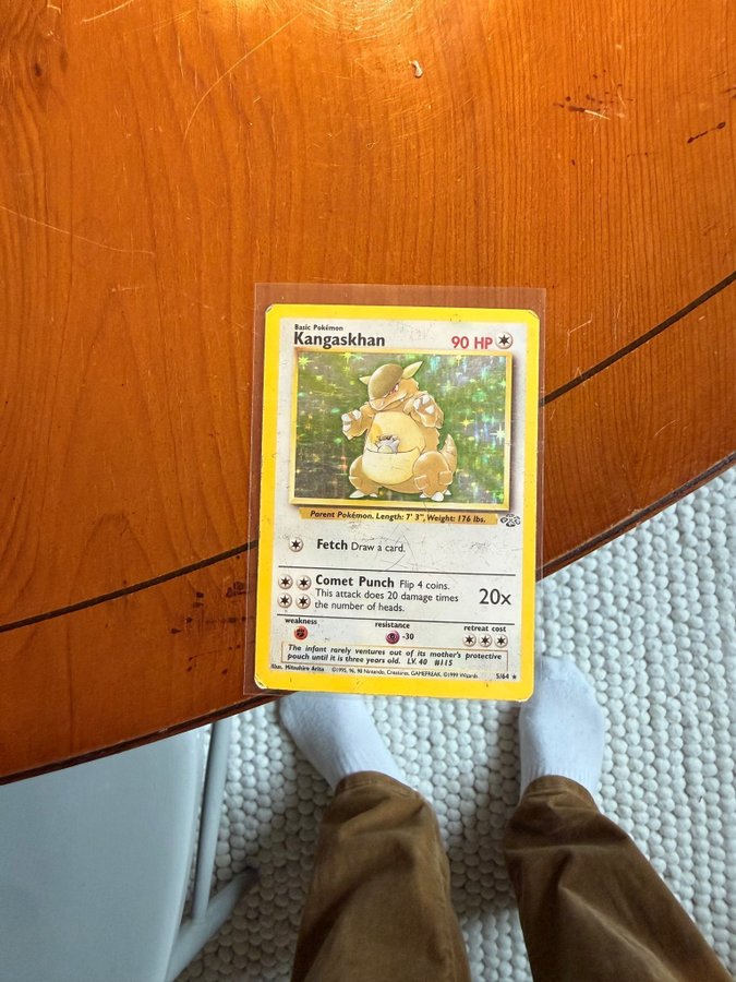 Se produkter som liknar Kangaskhan 5/64 Jungle Pokemo.. p Tradera  (725583858)