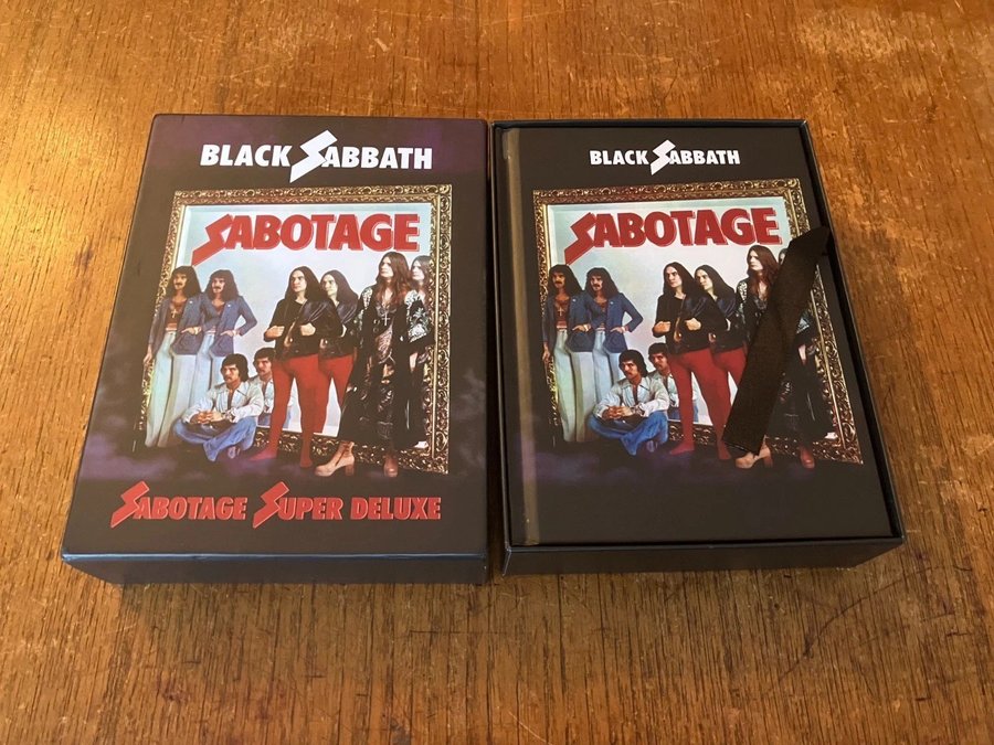 BLACK SABBATH Sabotage 4-CD BOX Set Super Delux.. | Köp på Tradera