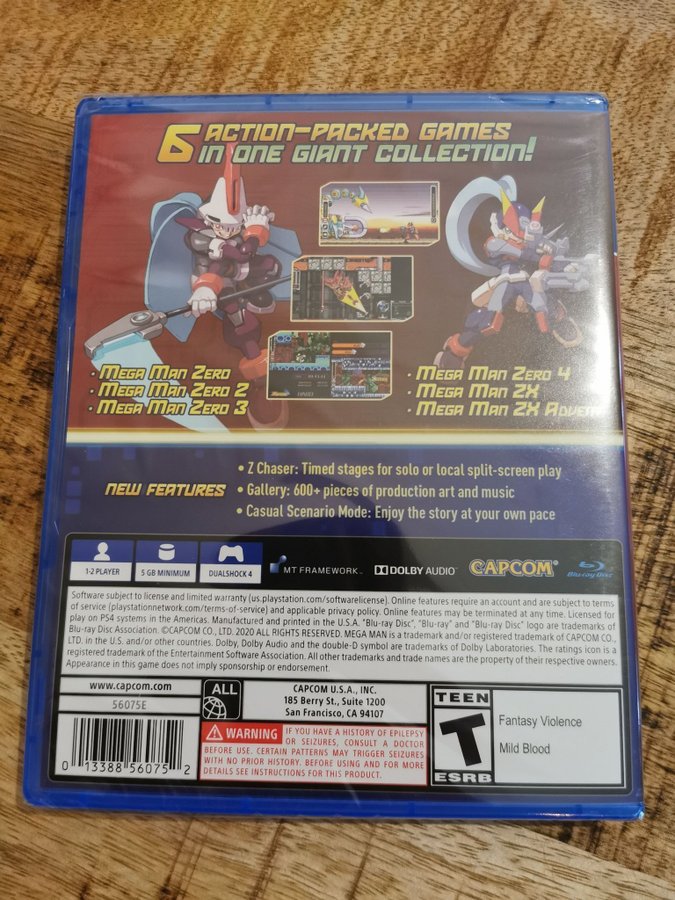 New* Mega Man Zero/ZX Legacy Collection - PS4 | Kopen op Tradera
