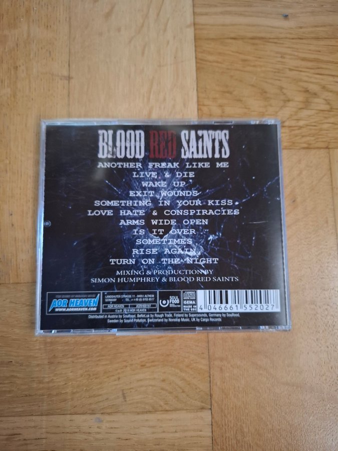 Blood Red Saints - Love Hate Conspiracies CD,FI.. | Köp på Tradera