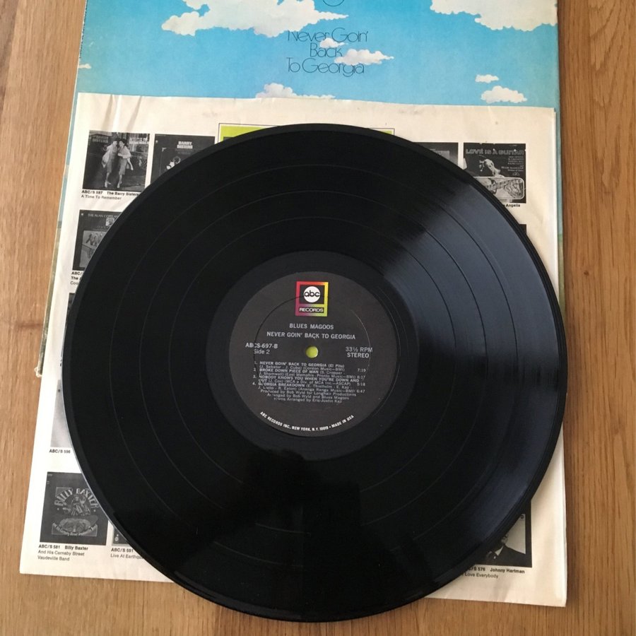 Never Going Back To Georgia Blues Magoos BLUES MAGOOS Never Goin Back To Georgia LP 1969 | Köp på Tradera