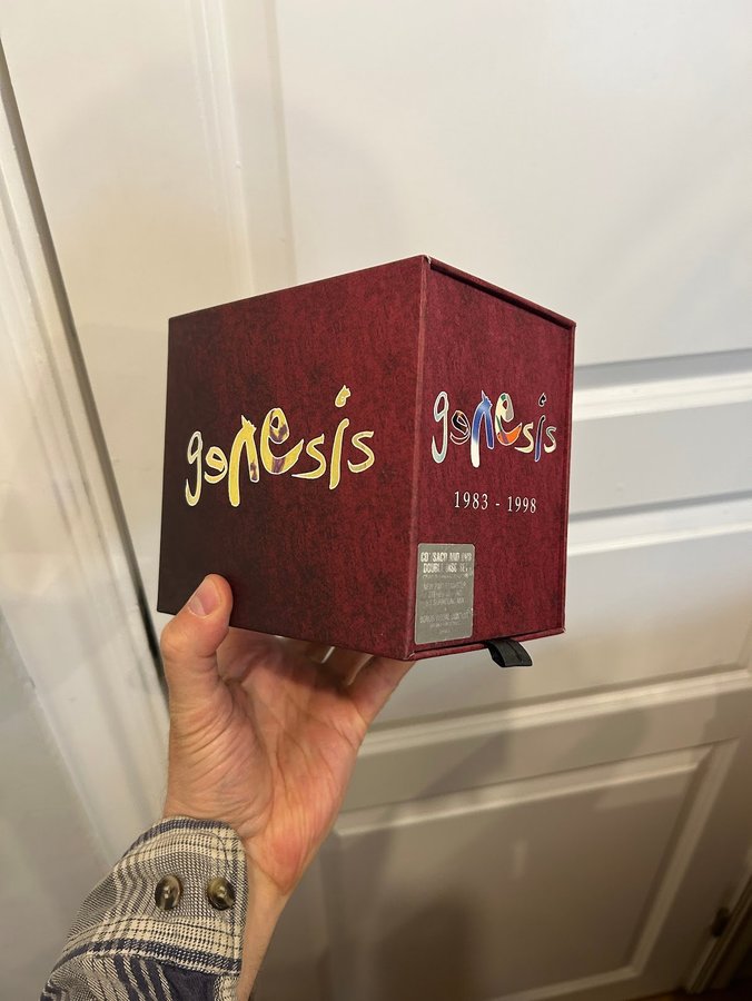 ジェネシス　Genesis　1983-1998　SACD+DVD　BOX　美品 Genesis 1983-1998 SACD+DVD Box Set Limited Edition Hybrid
