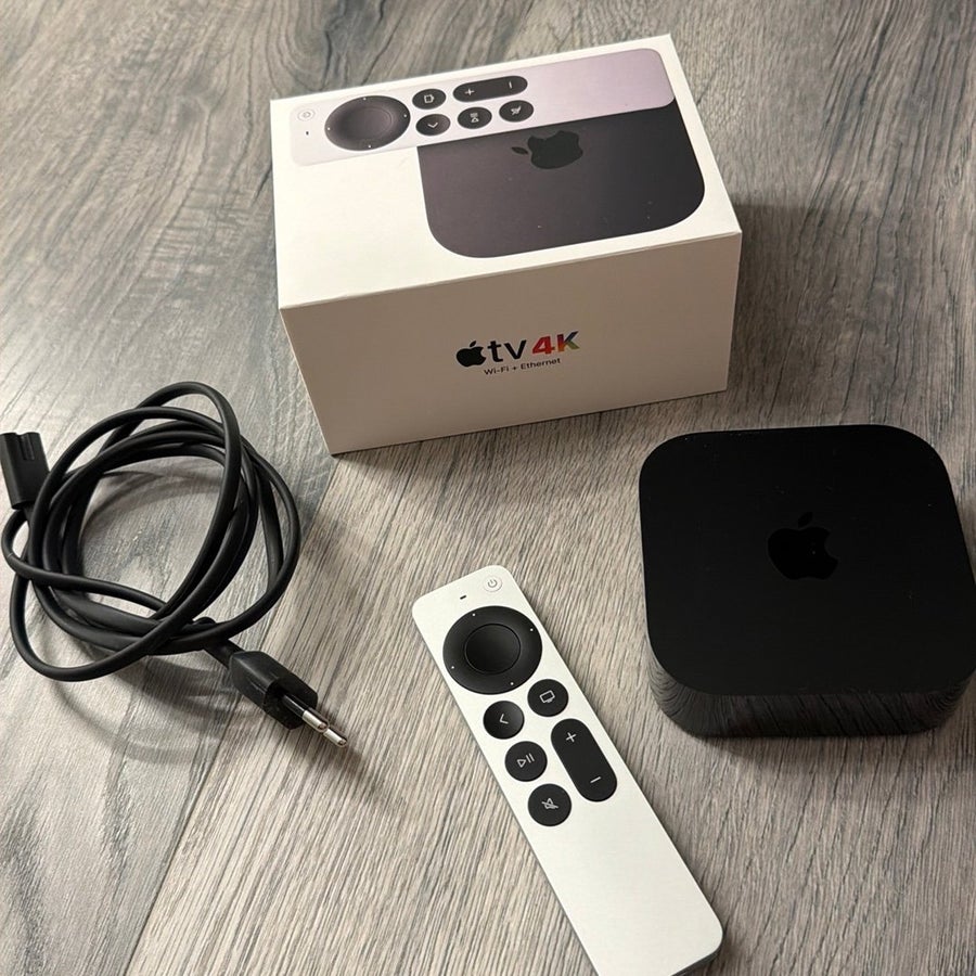 Apple TV 4K Wi-Fi + Ethernet 128 gb (model A2843) | Köp på Tradera