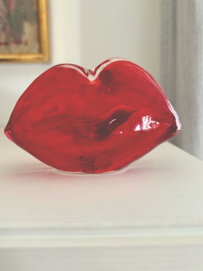 Kosta Boda, Åsa Jungnelius, Make Up Hot Lips Köp på Tradera (622232649)