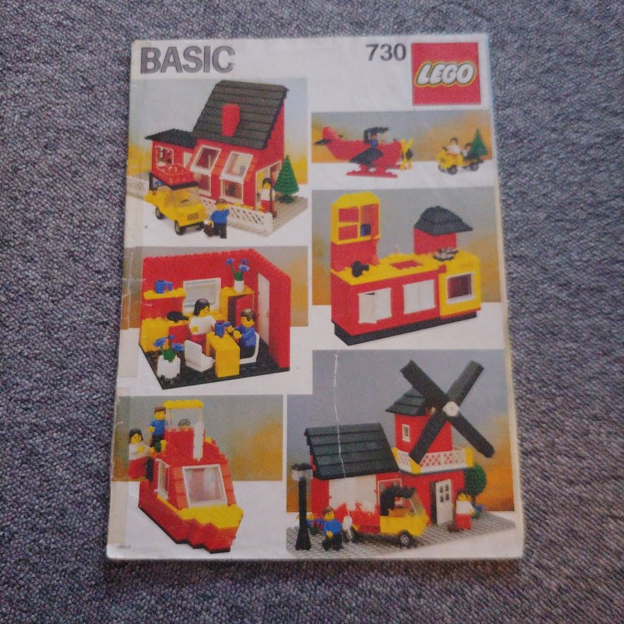 Lego Basic 730 instruktion