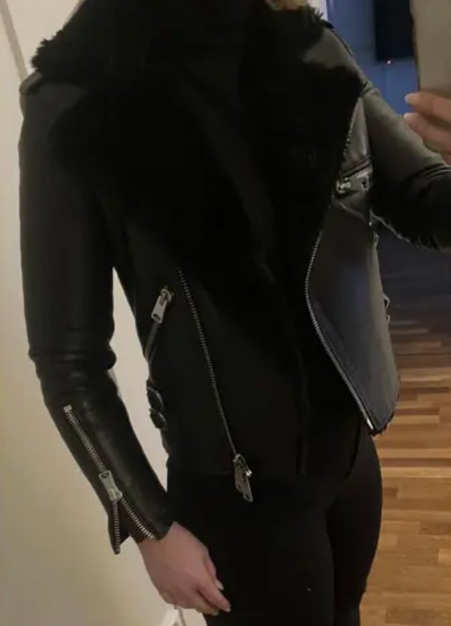 All saints higgins leather deals jacket