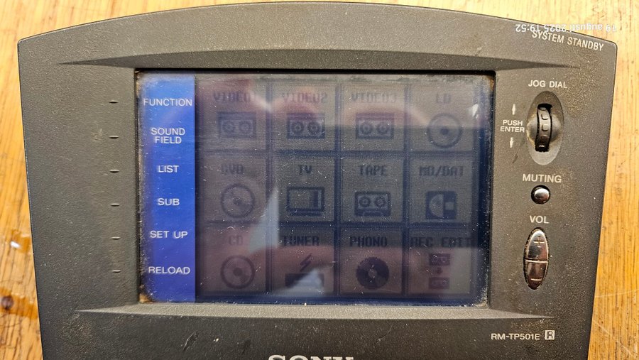 SONY アンプ TA-E9000ES リモートコントローラーRM-TP501E Replacement remote control for Sony TA-E9000ES